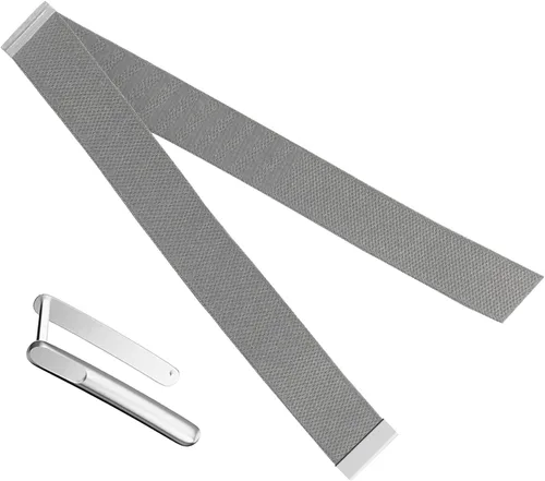 Vista 4 de Fitcent Banda de bíceps SuperKnit ajustable compatible con WHOOP 5.0 WHOOP One+Peak/MG LIFE, bandas de bíceps de nailon suave con forma de U