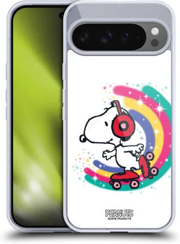 Vista 31 de Head Case Designs Officially Licensed Peanuts Beach Surf Snoopy Boardwalk Airbrush Gel Case [Military Grade Protection] Compatible with Google Pixel