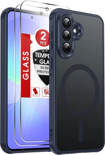 Vista 250 de LeYi Funda para teléfono Samsung-S23: protector de pantalla e imán MagSafe Púrpura