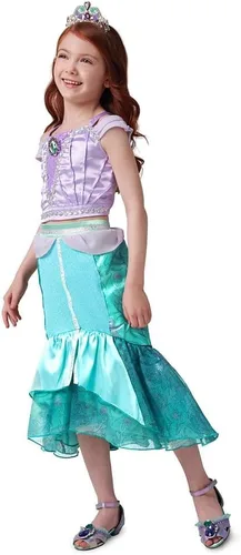 Vista 2 de Disfraz Oficial de Princesa de Disney Store – Trajes de Princesa para Vestirse y Jugar