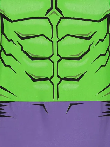 Vista 4 de Marvel Avengers Black Panther Hulk Spiderman - Conjunto de camiseta sin mangas y pantalones cortos para niños
