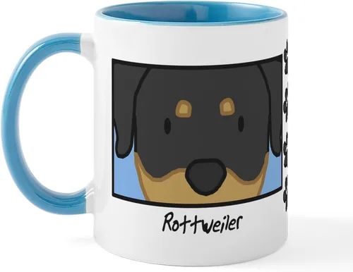Vista 38 de CafePress Taza de café de cerámica Anime American Eskimo de 11 oz (11.0 fl oz)