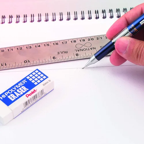 Vista 2 de Pentel Sharp Kerry Lápiz Automático, Tamaño de Mina 0.7mm, Cuerpo Azul, 1 Lápiz (P1037C)