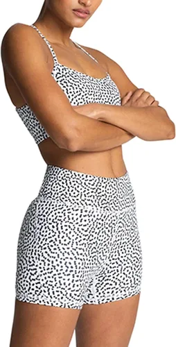 Vista 3 de IMEKIS Womens Workout Sets 2 Piece Yoga Outfit High Waisted Biker Shorts Leggings Sports Bra Gym Fitness Clothes Tracksuit