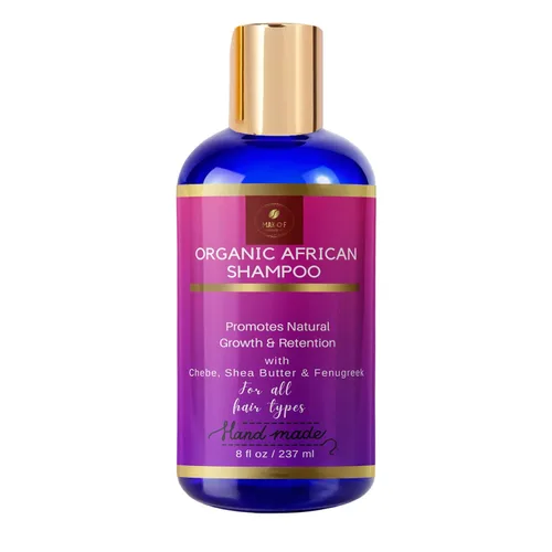Vista 4 de Fenogreco - Champú y acondicionador de manteca de karité Crecimiento del cabello, hidratación, retención de longitud, detener la rotura. 16 oz