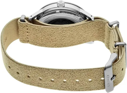 Vista 3 de SEIKO Reloj automático para hombre Presage con esfera azul SSA453, Moderno