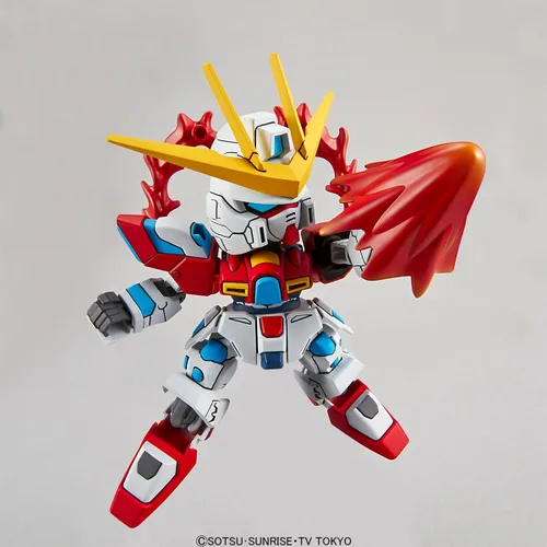 Vista 4 de Bandai Hobby - Gundam Build Fighters Try - 011 Try Burning Gundam SD EX-Standard Model Kit