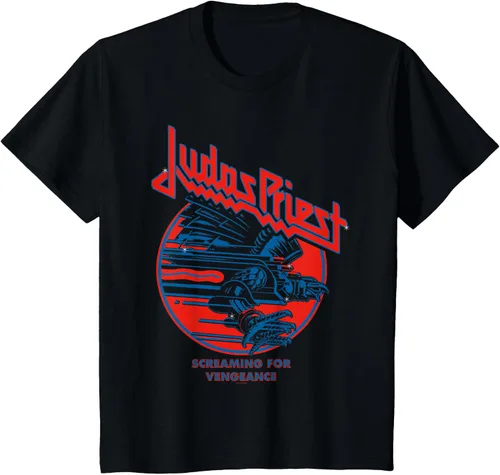 Vista 5 de Judas Priest Camiseta de águila azul Screaming for Vengeance