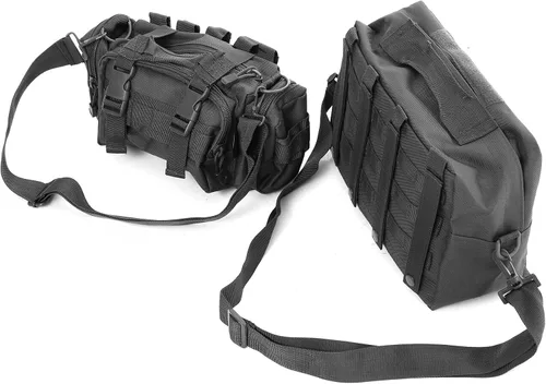 Vista 3 de Smittybilt 5662301 G.E.A.R. Funda negra para puerta trasera de Jeep Wrangler