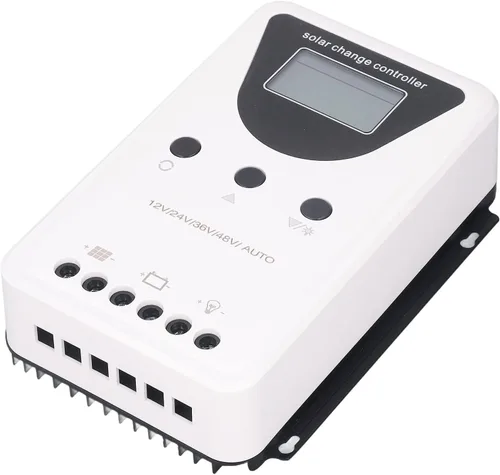 Vista 7 de ciciglow Controlador solar MPPT 100A, 12/24/36/48V, pantalla LCD, ciciglow8rd9pntya76291-13, múltiples modos de control de carga