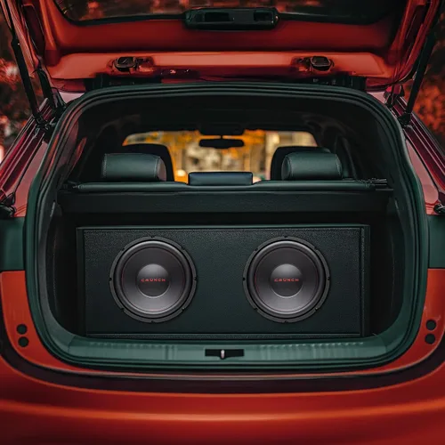 Vista 7 de Crunch CRW - Subwoofer de audio para automóvil, de 12 pulgadas, 800 W
