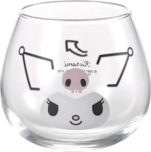 Vista 6 de Sanrio 501131 Hello Kitty - Vaso tambaleante, 11.8 fl oz (10.8 fl oz), cara