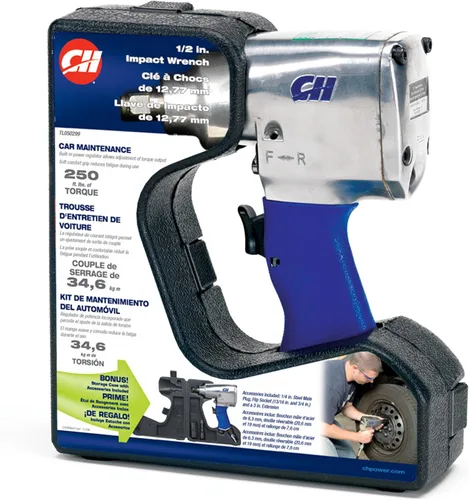 Vista 2 de Campbell Hausfeld TL050299AV Kit de herramientas de llave de impacto de 1/2 pulgada Grab-N-Go