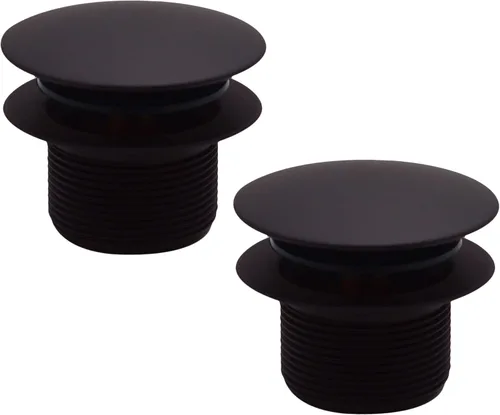Vista 8 de Westbrass D398R-12A Tapón de drenaje de bañera con punta de hongo de rosca gruesa NPSM de 1-1/2 pulgadas, bronce antiguo