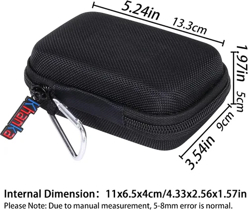 Vista 4 de khanka Funda de viaje rígida de repuesto para Anker 533 Power Bank/Anker Nano Power Bank, cargador portátil de 10000 mAh (PD 30 W máx. Leistung)