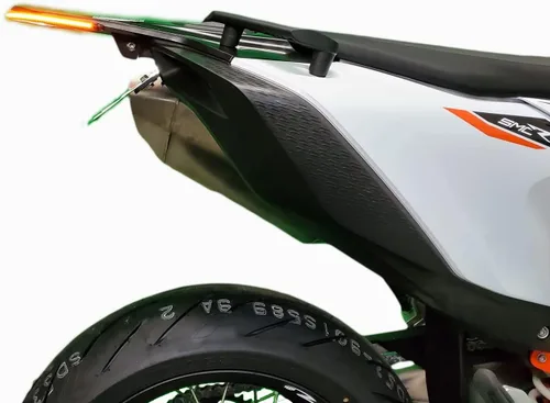 Vista 3 de Kit de barra de luz eliminadora de guardabarros STD integrado para adaptarse a: KTM 690 2019-2020