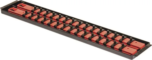 Vista 16 de Ernst Manufacturing, organizador de enchufes con rieles - Organizador de enchufes Socket Boss de 2 rieles de 1/2 pulgada con bloqueo giratorio, 13