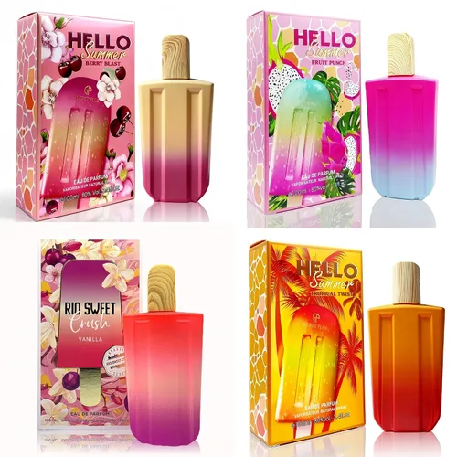 Vista 16 de A CENTER Juego de perfume de 4 piezas para mujer, set de regalo