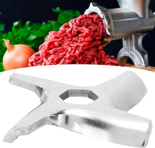 Vista 3 de Cortador del acero inoxidable, cuchilla formada de la amoladora de la carne para la amoladora eléctrica