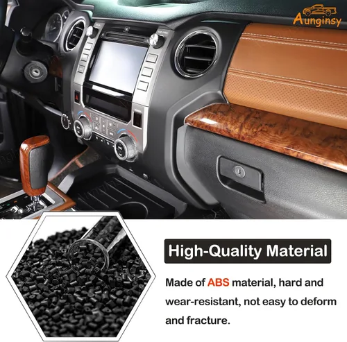 Vista 3 de Cubierta de salida de aire para consola central de automóvil, compatible con Toyota Tundra 2014-2021, consola central, panel de aire acondicionado