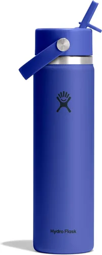 Vista 52 de Hydro Flask Botella de agua – Acero inoxidable aislado – Tapa flexible con popote de boca ancha, antiderrames, a prueba de fugas y recargable