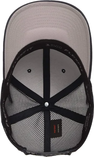 Vista 4 de Flexfit Gorra de malla elástica Melange para hombre