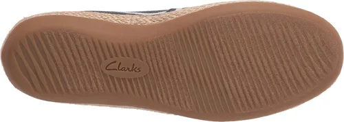 Vista 4 de Clarks CloudSteppers Danelly Sky mocasines de ante sintético para mujer