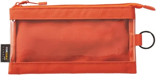 Vista 10 de LIHITLAB Estuche de marcador transparente voluminoso, 5.1 x 7.1 x 2.4 pulgadas, negro (F7582-24)