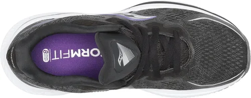 Vista 5 de Saucony Omni 20 - Tenis de correr para mujer, NegroBlanco