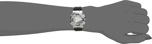 Vista 5 de Casio Reloj G-Shock Importación de Japón Modelo de tamaño medio Metal Cavad GM-S110-1AJF Negro