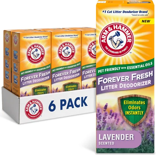 Vista 10 de ARM & HAMMER Desodorizador de arena para gatos Double Duty, 30 oz, paquete de 6