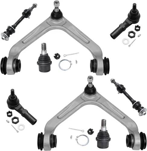 Vista 103 de Detroit Axle - Kit de brazos de control de extremo de 8 piezas para Toyota 2001-2003 Highlander 2002-2003 Camry Lexus ES300, 2 conjuntos de brazos