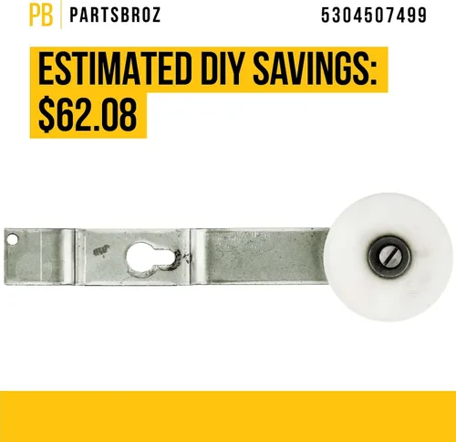 Vista 4 de PartsBroz Conjunto de brazo loco 5304507499 - Compatible con lavadora eléctrica general Frigidaire Kenmore Westinghouse - Reemplaza AP6041641
