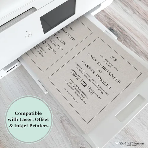 Vista 6 de Cardstock Warehouse Materica - Papel de cartulina gris arcilla – 25 hojas, 12 x 12 pulgadas – 92 lb./250GSM/16 Pt. Grueso de alta calidad gris mate