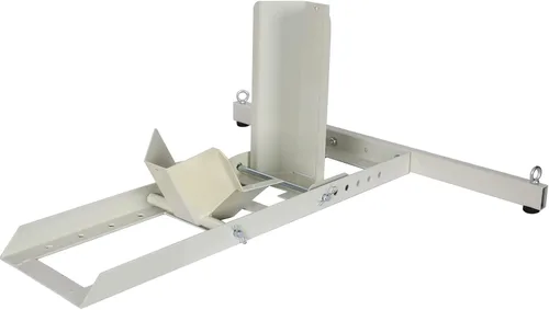 Vista 4 de Soporte de motocicleta de 1800 libras de capacidad, soporte ajustable resistente con 4 juegos de amarres