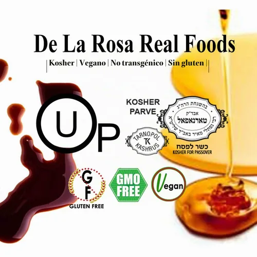Vista 5 de De La Rosa Dark & White Balsamic Glaze Premium Bundle (8.45 oz 2 unidades)