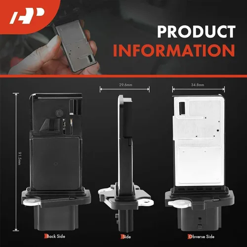 Vista 3 de A-Premium Sensor Medidor de Flujo de Aire Masivo MAF Compatible con Nissan Altima 04-14, Rogue 08-13, Frontier 05-19, Murano 03-07 09-14