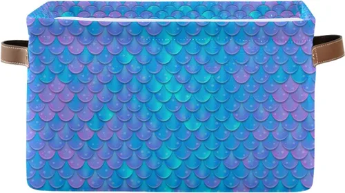 Vista 55 de Cesta Contenedor de Almacenamiento para Zapatos de Ballet, Caja de Almacenamiento Cúbica Grande de Lona Plegable Organizadora para Armario
