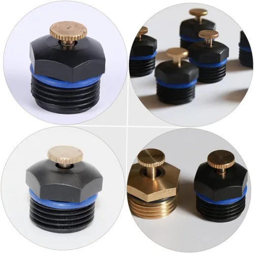 Vista 6 de Yardwe Boquilla atomizadora, accesorio de riego para césped, cabezal de aspersor profesional, cabezal de rociador, cabezales de aspersor de riego