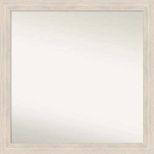 Vista 288 de Amanti Art Espejo personalizado, espejo de baño estrecho Alexandria White Wash, espejo de pared o espejo de tocador de baño sobre el fregadero