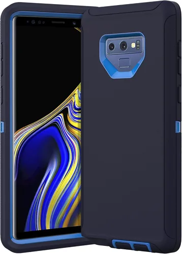 Vista 9 de Funda para Samsung Galaxy Note 9, a prueba de caídas, a prueba de golpes, resistente, funda protectora para Samsung Note 9, 6.4 pulgadas (negro)