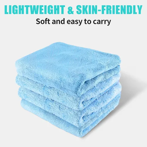 Vista 6 de Baberos para adultos para hombres y mujeres, paquete de 4 unidades, baberos de rizo reutilizables para personas mayores, toalla impermeable