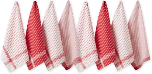 Vista 10 de DII Everyday Basic Collection - Juego de toallas de cocina tejidas, 20 x 28 pulgadas, aguamarina, 8 piezas