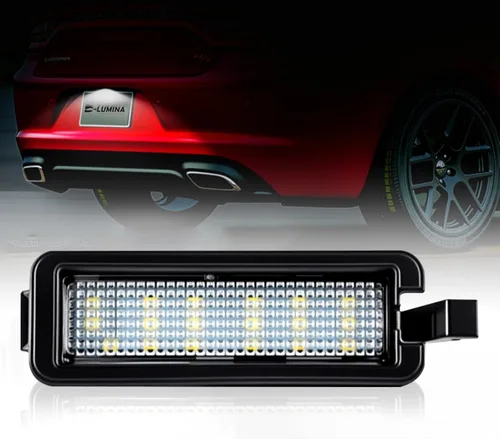 Vista 20 de D-Lumina Luces LED para matrícula, montaje de lámpara para Volkswagen VW Golf GTI MK4 MK5 MK6 MK7 CC Rabbit Polo EOS Phaeton Beetle Passat Scirocco