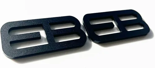 Vista 5 de Factotum EB 2009-2024 Emblema Insignias de guardabarros (carbono negro)