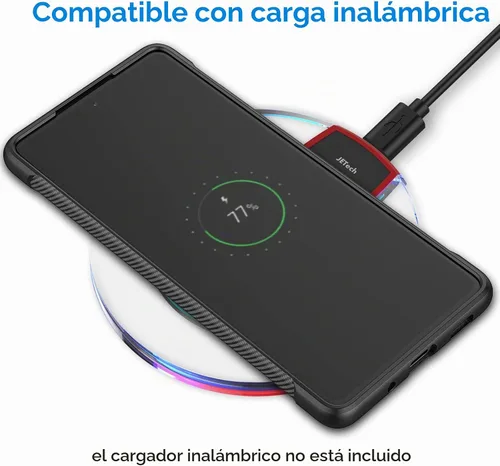 Vista 3 de JETech Funda delgada para Samsung Galaxy S20 FE, color negro