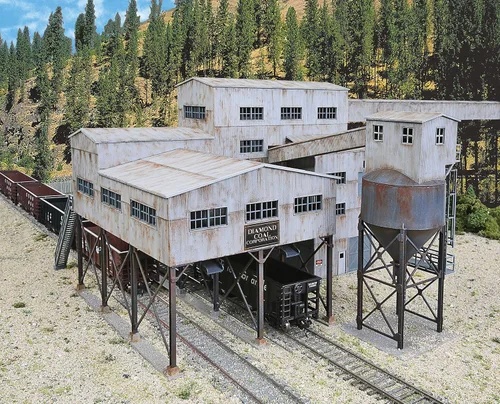 Vista 3 de Walthers Cornerstone Diamond Coal Corporation 933-3836 N Scale Model Railroad - Kit de estructura