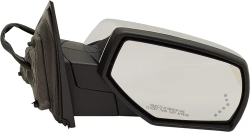 Vista 27 de Kool Vue - Espejo calefactable izquierdo para Chevrolet Silverado 1500 GMC Sierra 1500 2007-2013 plegable eléctrico con luz de señal y lámpara