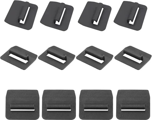Vista 7 de Jaronx Clips para parasol Tesla, clips de inserción para techo corredizo Compatible con Tesla Model 3/Y (2017-2025), Molde S/X (2012-2025)-12