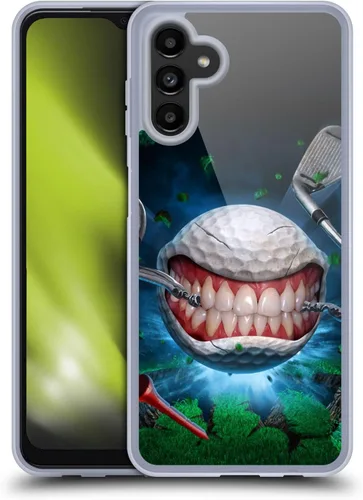 Vista 8 de Head Case Designs Funda de gel suave con licencia oficial de Tom Wood Baseball Monsters compatible con Samsung Galaxy A13 5G (2021)